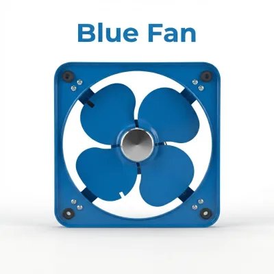 Industrial Spare Parts Blue Fan 30cm and 35cm Incubator Average Temperature Fan Dedicated Heating Small System Blue Type