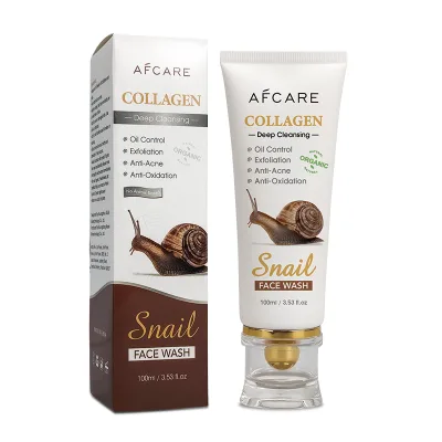 Korean Skin Care From Korea Facial Cleanser Sulfate-Free Oil Control & Anti-Acne and Aloe Vera & Snail Face Wash for All Skin