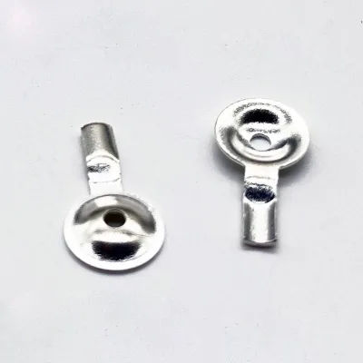 Sliver ECG Electrodes Discal Shape Dry Electrode for ECG BCI Brain Computer Interface EEG Machine Lead Snap on Silver Electrodes