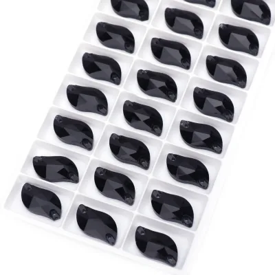Hot Sell Sewing on Stones S Shape Sew on Crystal Flatback Rhinestones for Clothes Decoration Accessories