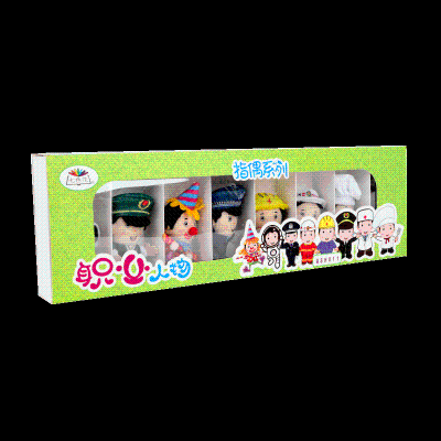 Hot Selling Educational Finger Puppet Toy Knowing the Profession