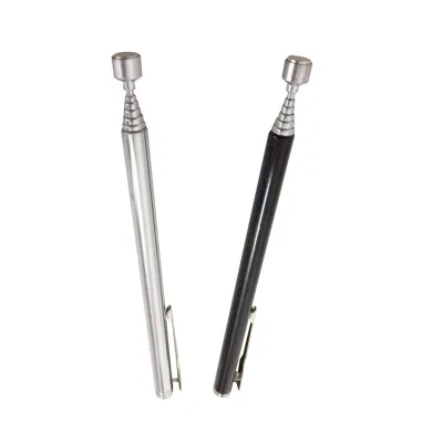 Telescoping Magnetic Grabbers Pick-up Tool with Pocket Clip, Telescopic 25 Inch Retrieving Magnet Pickup Tool for Screws Nuts