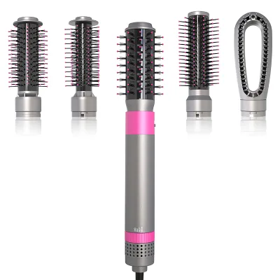 Professional Salon Hair Dryer and Volumizer Hot Air Brush Negative Ion Electric for Household and Hotel Use Nylon Material