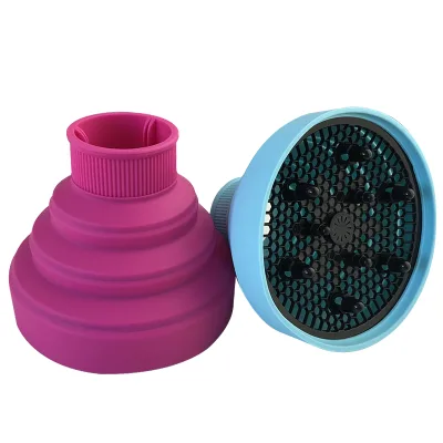 Silicone Curly Hair Diffuser Dryer Collapsible Diffuser Curls Hair Accessories