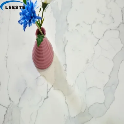 New Factory Direct Sales Statuary Quartz Countertop Island Top Calacatta Quartz Slab