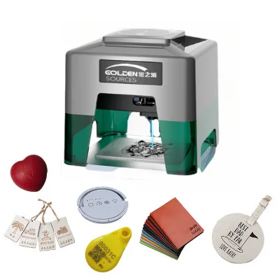 High Accuration 2.5W Mini CNC Laser Engraving Machine 98*88mm DIY Logo Cutter with Bluetooth Link for Glass and Leather