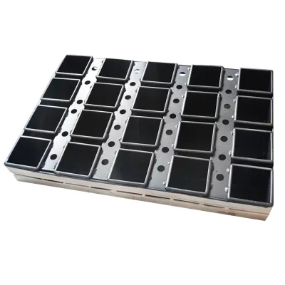 Factory Batch Customization Square Toast Boxes Rectangular Corrugated Bread Baking Tray Loaf Pan With Lid