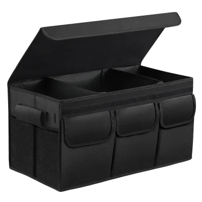 Customizable logo Large Capacity Car Multi-purpose Foldable Multi-function Luggage Storage Box Car Luggage Storage Box