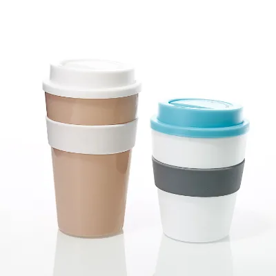 Good Quality Eco-friendly Reusable Whosale Coffee Cup With Lid Customize Logo Reusable Coffee Cup