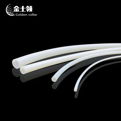 Pure PTFE Convoluted Hose, Food Grade Corrugated Tubing for Chemical & Industrial Fluids, AN4-AN12 End Fittings
