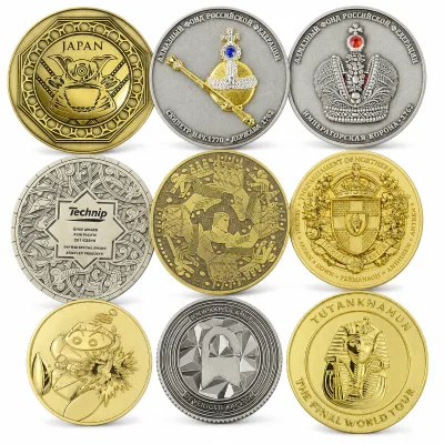 Blank Silver Coins Round Blank Coin for Engraving DIY