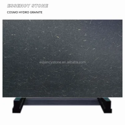 Cosmo Hydro Exotic Black Natural Stone Slabs for Kitchen Island and Vanity Tops