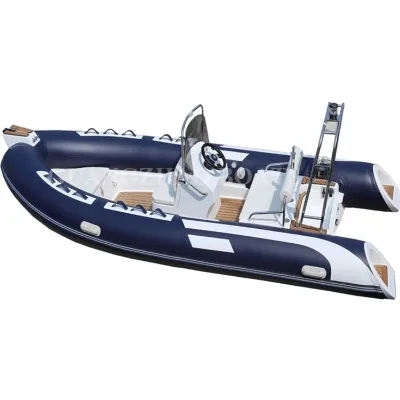 16ft 4.8m Sport Yacht Durable Fiberglass Rib Pontoon Fishing Boat