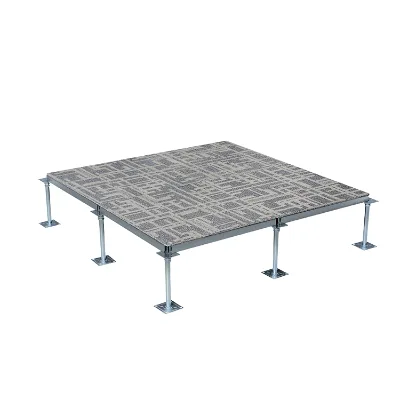 Steel Cement Anti Static Raised Access Floor Modern Carpet Finish Office Building System