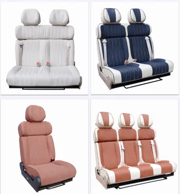 Leather Waterproof Camper Van Furniture Folding and Layout Modified Car Seats for HiaceVW Ford Transit and Mercedes Sprinter
