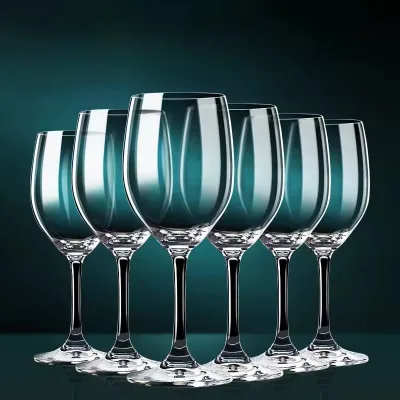 Wholesale Crystal clear Red Wine Juice champagne Glasses for Restaurants, Hotels, Bars, and Parties