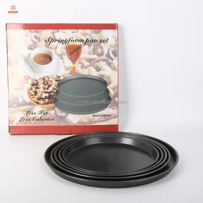 Different Sizes Non Stick Pizza Pan