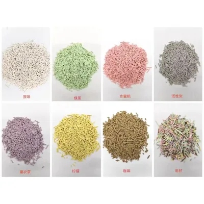Variety of cat litter Tofu cat litter 6L deodorizing low dust lemon fragrance tofu litter cat litter