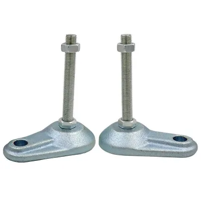 Heavy Duty Ear Mounted Foot Screw Cd Type Adjustable Fixed Metal Foot Cup Directional Support Foot