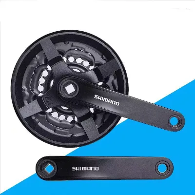 Aluminum Alloy Chain Wheel 42/48 Teeth 7/8 Speed Mountain Bike Square Hole Crank for Road Bicycles