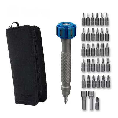 MecArmy SDG1 Portable Multi-Model Screwdriver Set 1/4 Inch Hex Key 33 Different Screwdriver Bits Multifunctional Tool Kit