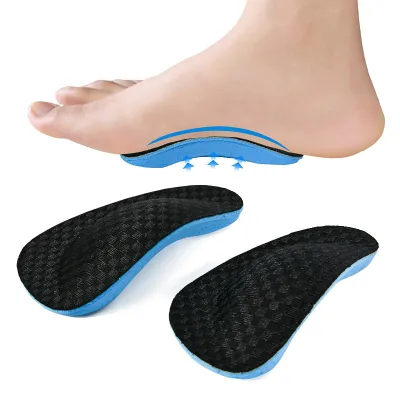 Arch Support Half Pad Shock-absorbing Fasciitis Foot Valgus Flat Foot Corrective Insole