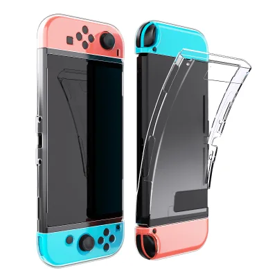 Factory Wholesale Split TPU Protective Case Cover Soft Shell for Switch Game Accessories Retail Package 6-Month