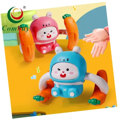 Sounds Sensing Hand Clap Baby Music Flip Electric Toys Robot