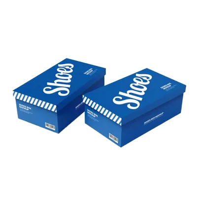 Custom Printed Kraft Packaging Corrugated Board Storage Box for Brand Packaging on Sale Price From China Manufacturer Shoe Boxes