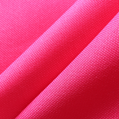 Fushia 600D PU Coated Polyester Oxford for Luggage Suitcase