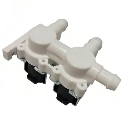 Double Valve Two Inlet One Outlet for Water Fountains,Water Dispenser,Washing Machine and Water Purifier(12mm*12mm)