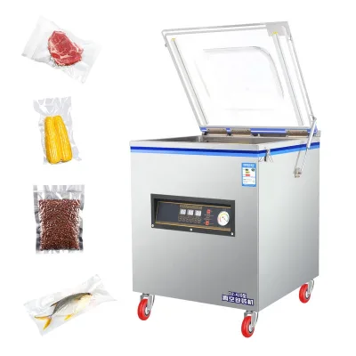 DZ-680 Table Top Economy Dried Fruit Food Hamber Sealer Sealing Packaging Vacuum Packing Machine