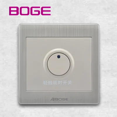 A8 Series Modern Stylish Touch Time Delay Wall Timer Switch Household Corridor Lighting Control