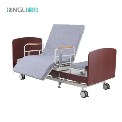 Adjustable Multifunction 5 Function Electric Medical Home Care Bed for Hospital Home Patient With Caster