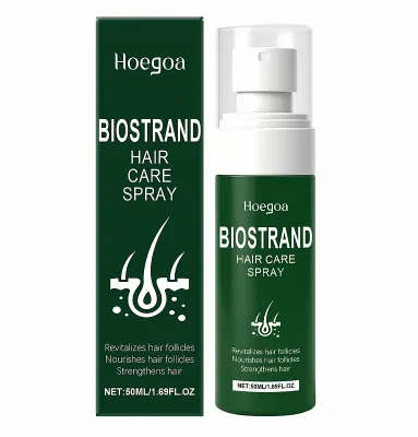 HOEGOA Factory-Produced Scalp Care Spray Concentrated Black Sesame Rosemary Hair Nourishment Strengthens Follicles Boosts Growth