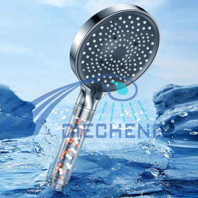 Bathroom Hand Held Shower Head Rain Handheld Massage Filter Shower Rainfall Hand Shower