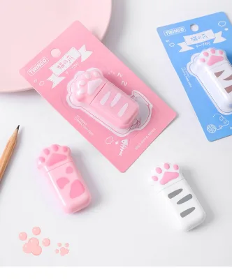 Gift Stationery Student Corrector Office Tape Kawaii Cat Claw Portable Correction Tape Roller
