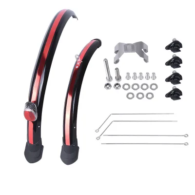 20 Inch Folding Bike Mudguard Fender Front Rear Cycling Bike Mud Guard MTB Bicycle Wings for 412 Dahon V Brake Disc Brake