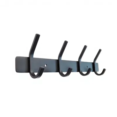 Heavy Duty Eco-Friendly Multifunction Coat Rack Stainless Steel  Wardrobe Wall Mounted Coat Hanger