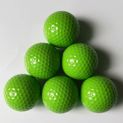 Multi Colored Golf Balls Customized Logo Wholesale for Party & Souvenir Use