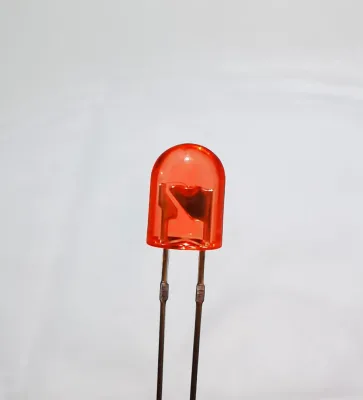 3mm/5mm 346/546 Oval Red Dip LED Diodes Without Stoppers