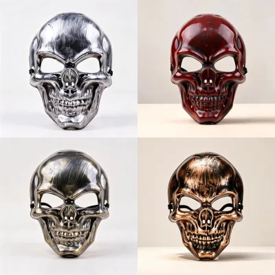 Halloween for Skull Mask PP Material Scary Skull Head Costume Prop Wholesale