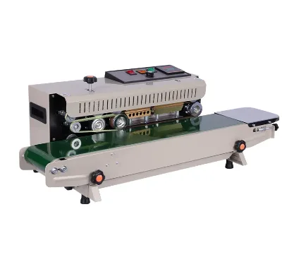 High Speed Pouch Aluminum Foil Heat Sealer Packing Sealing Machine Continuous Conveyor for Plastic Bags