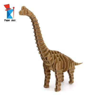 Cardboard Puzzle Dinosaur Full Body Brachiosaurus Dino
