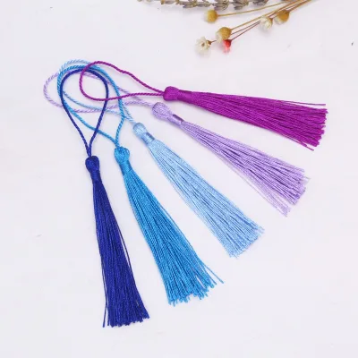 Fashion 13cm Multiple Color Silk Tassel for Women's Clothing, Bags & Earrings Decoration