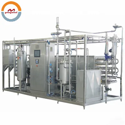 Automatic apple Juice Tubular Pasteurizer Orange mango Sugarcane Juice Pasteurization Machine Pasteurizing Equipment for Sale