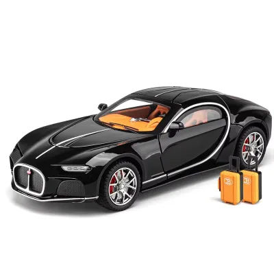 Die Casting 1/24 Metal Model Car Atlantic Diecast Model Car with Sound and Light Pull Back Custom Diecast Car