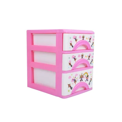 High Quality Cheap Products PP Small Storage Cabinet on Table Top