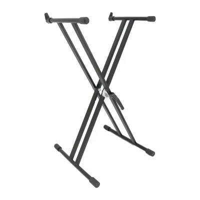 Double-Tube Electric Piano Stand Thickened X-Type Adjustable Metal Universal 61 Keys Musical Instruments & Accessories