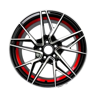 5*120 Staggered Design Aluminum Rim 18 19 20 Inch Alloy Wheel 25mm Offset for BMW M POWER Style BMW F30 F31 F32 E90 4x4 Cars